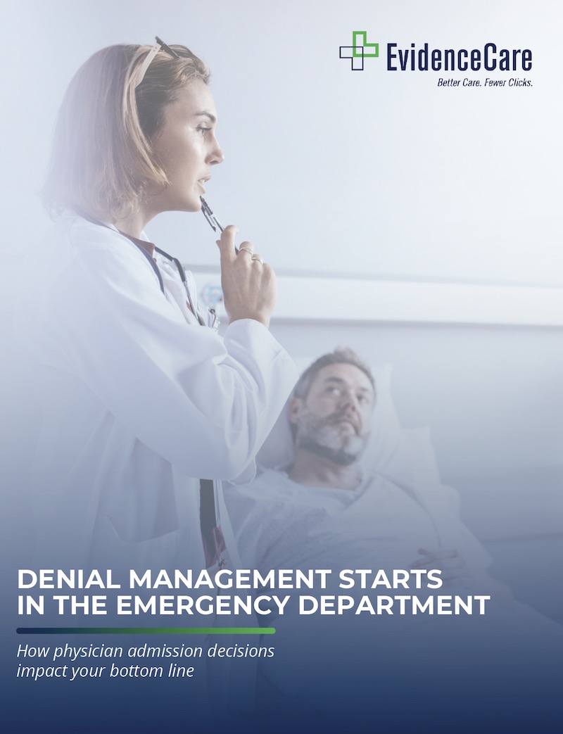 Denial Management Starts in the Emergency Department