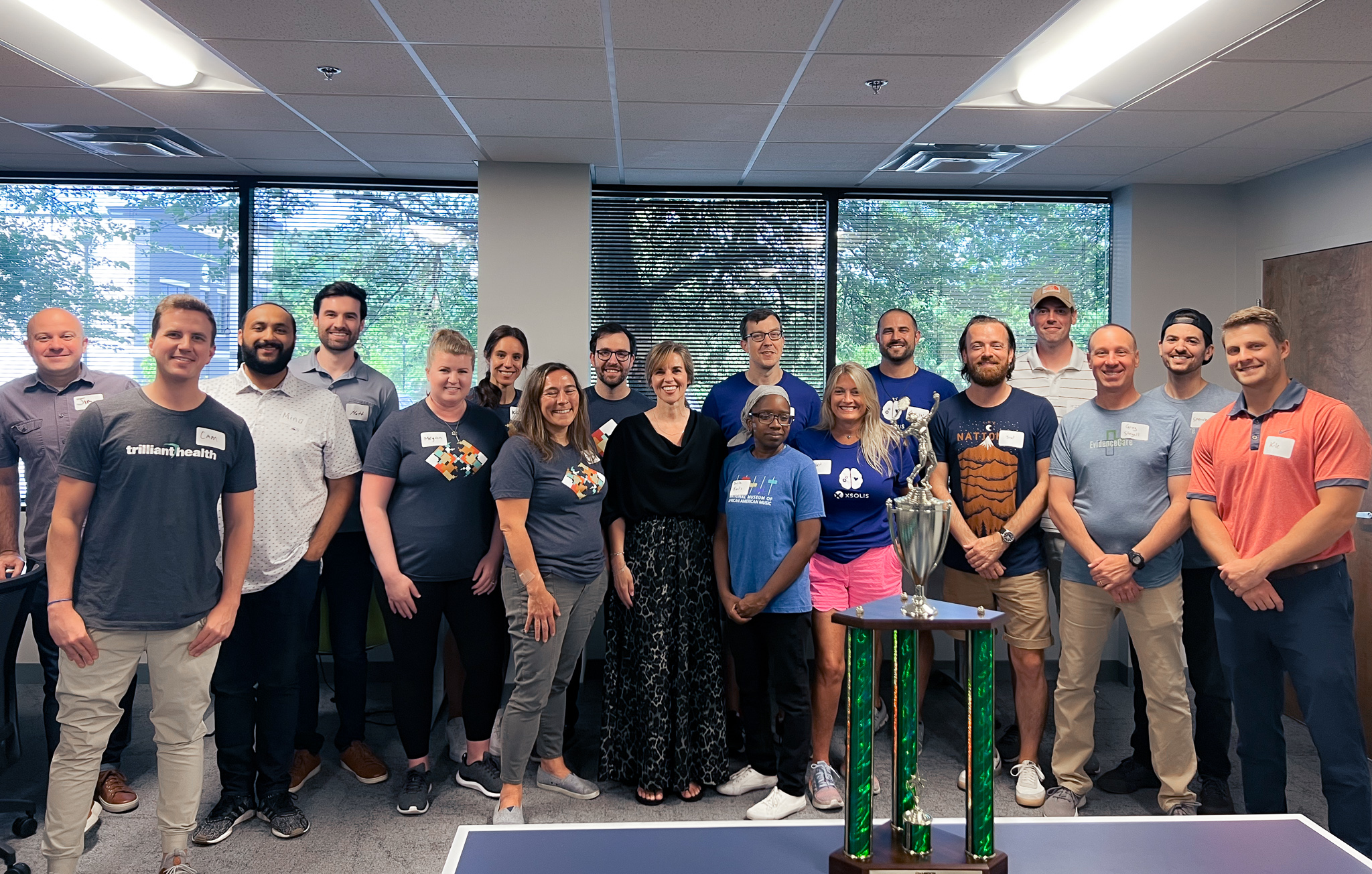 EvidenceCare Hosts Healthcare Tech Ping Pong Event for Charity