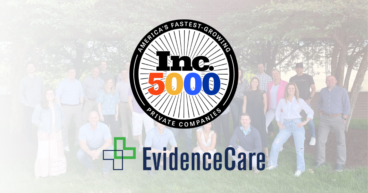 EvidenceCare Named as an Inc. 5000 Fastest Growing Company in 2022