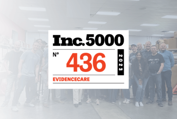 EvidenceCare ranks no 436 on INC 5000 list 2023