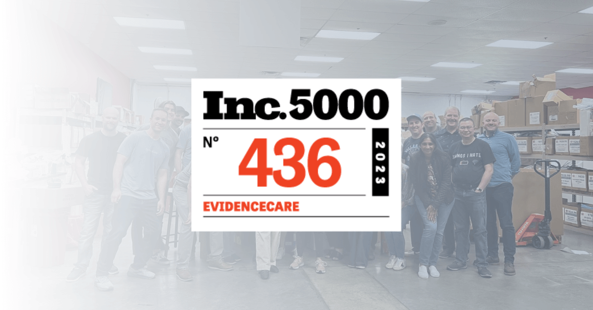 EvidenceCare Celebrates Ranking No. 436 on the Inc. 5000 List